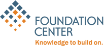 Foundation Center logo with caption Knowledge to build on
