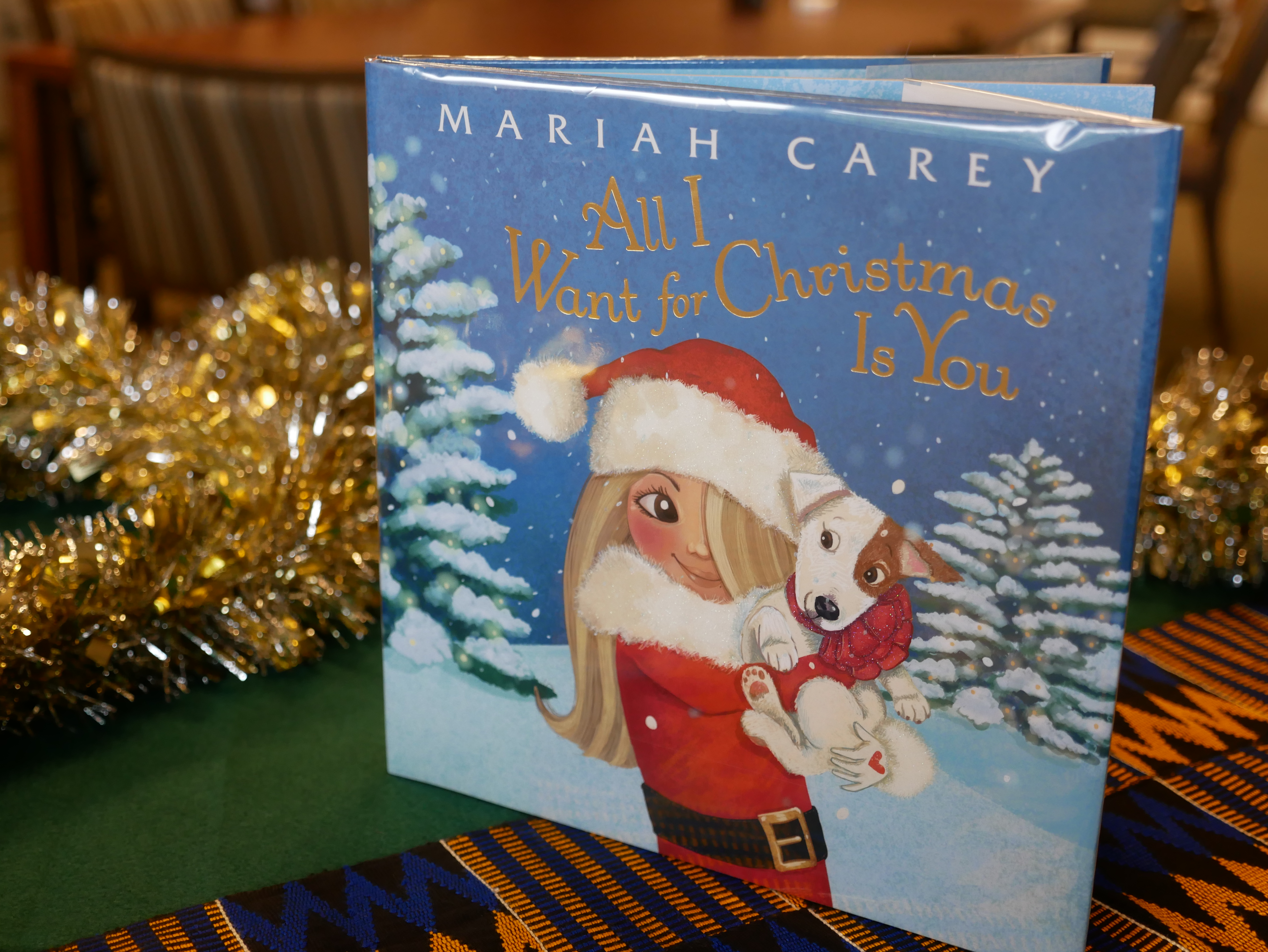 All I Want for Christmas is You by Mariah Carey (Doubleday Books, 2015) Can you hear the music already? Based off the wildly popular Christmas song